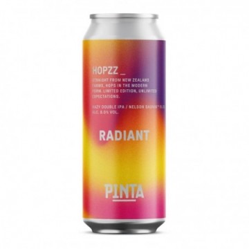 PINTA HOPZZ RADIANT 0.50lt